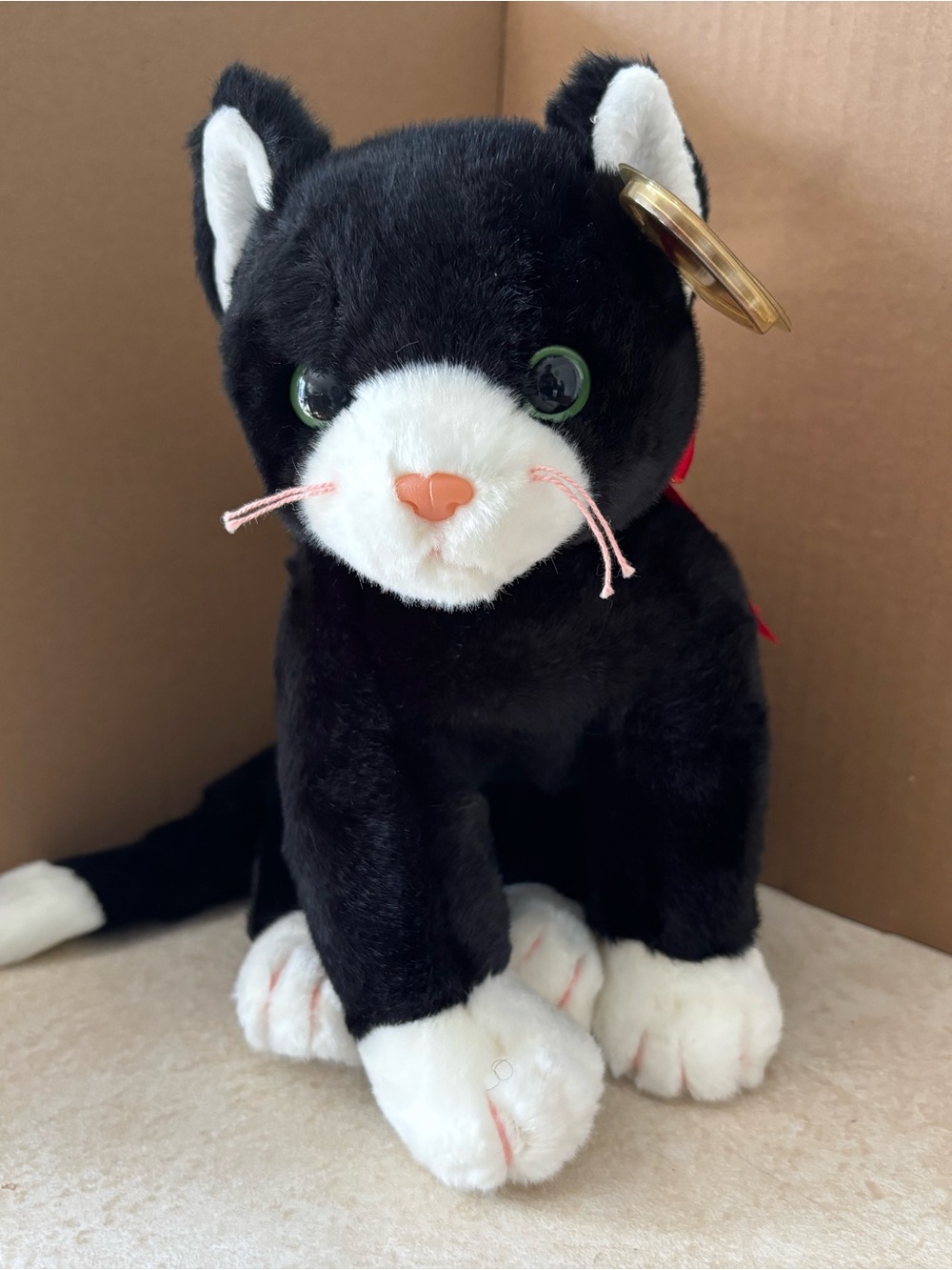 Ty Plush Black & White